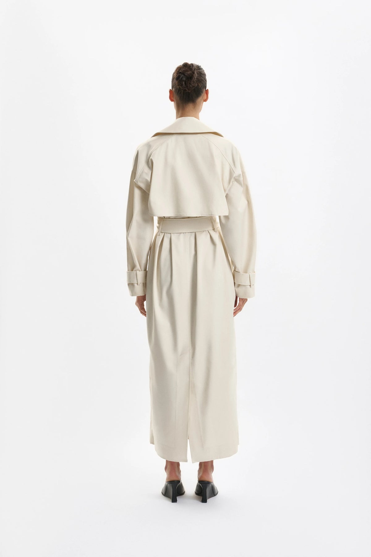 Ares Duster Coat | Ecru