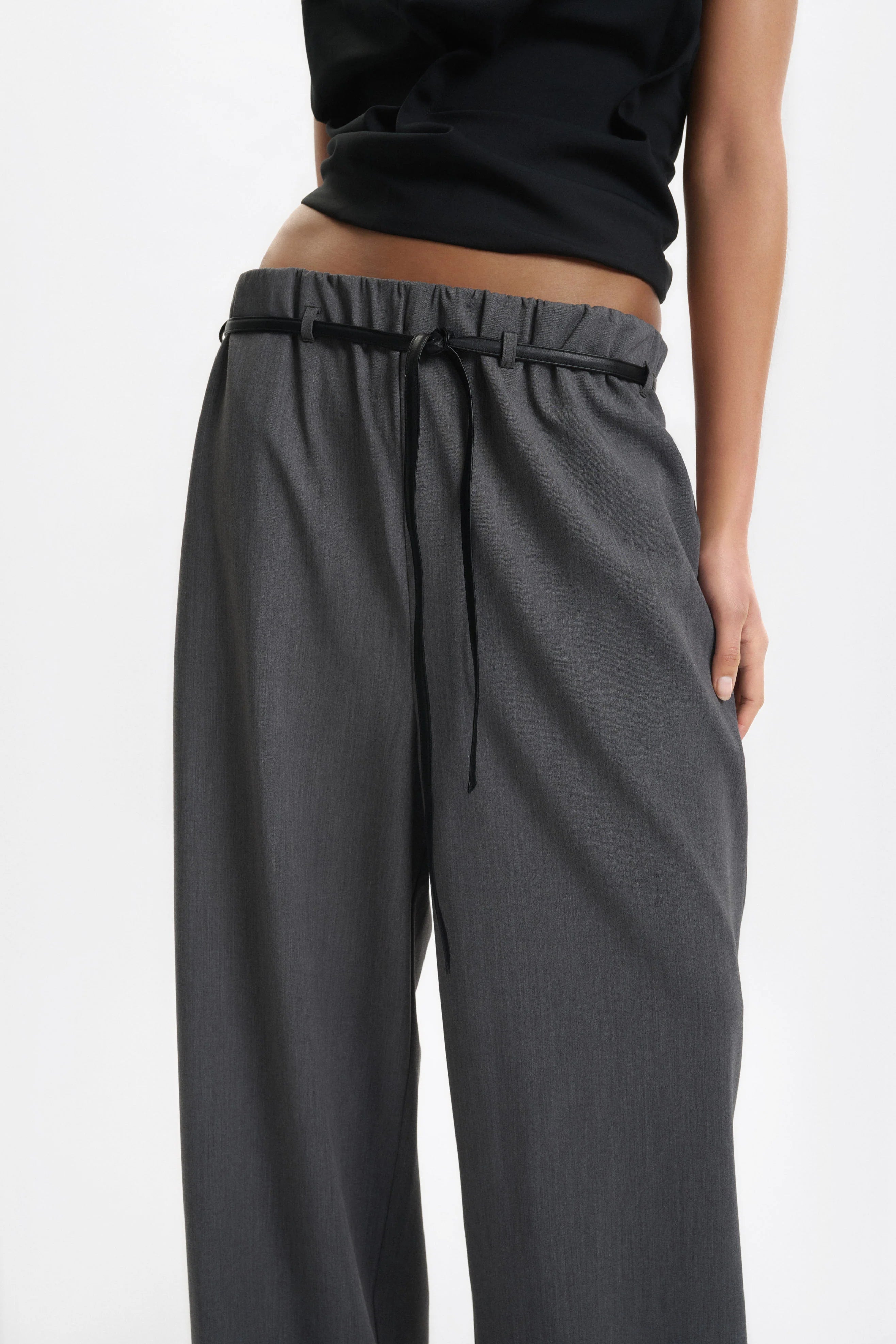 Tyla Pants | Charcoal Black