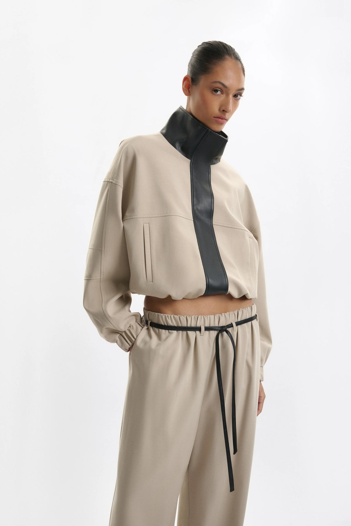 Tyla Pants | Sage & Black