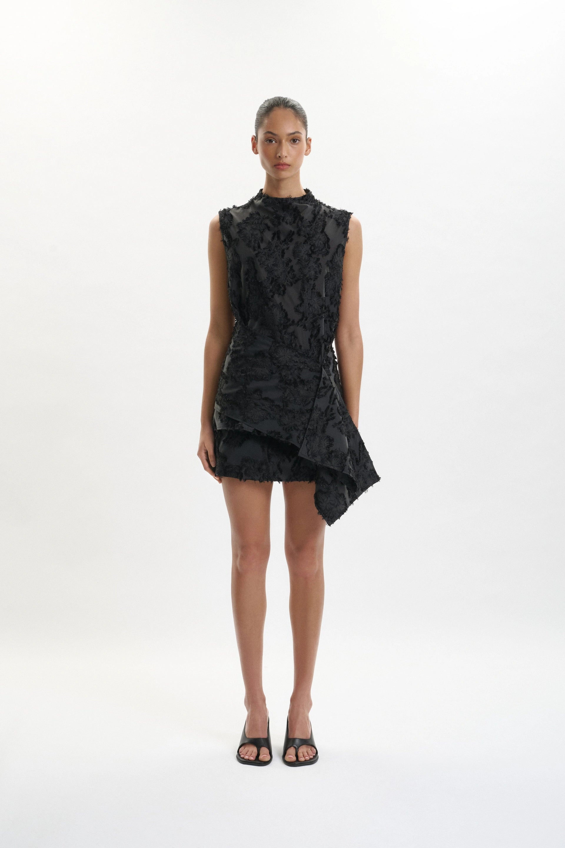 Heather Top | Black