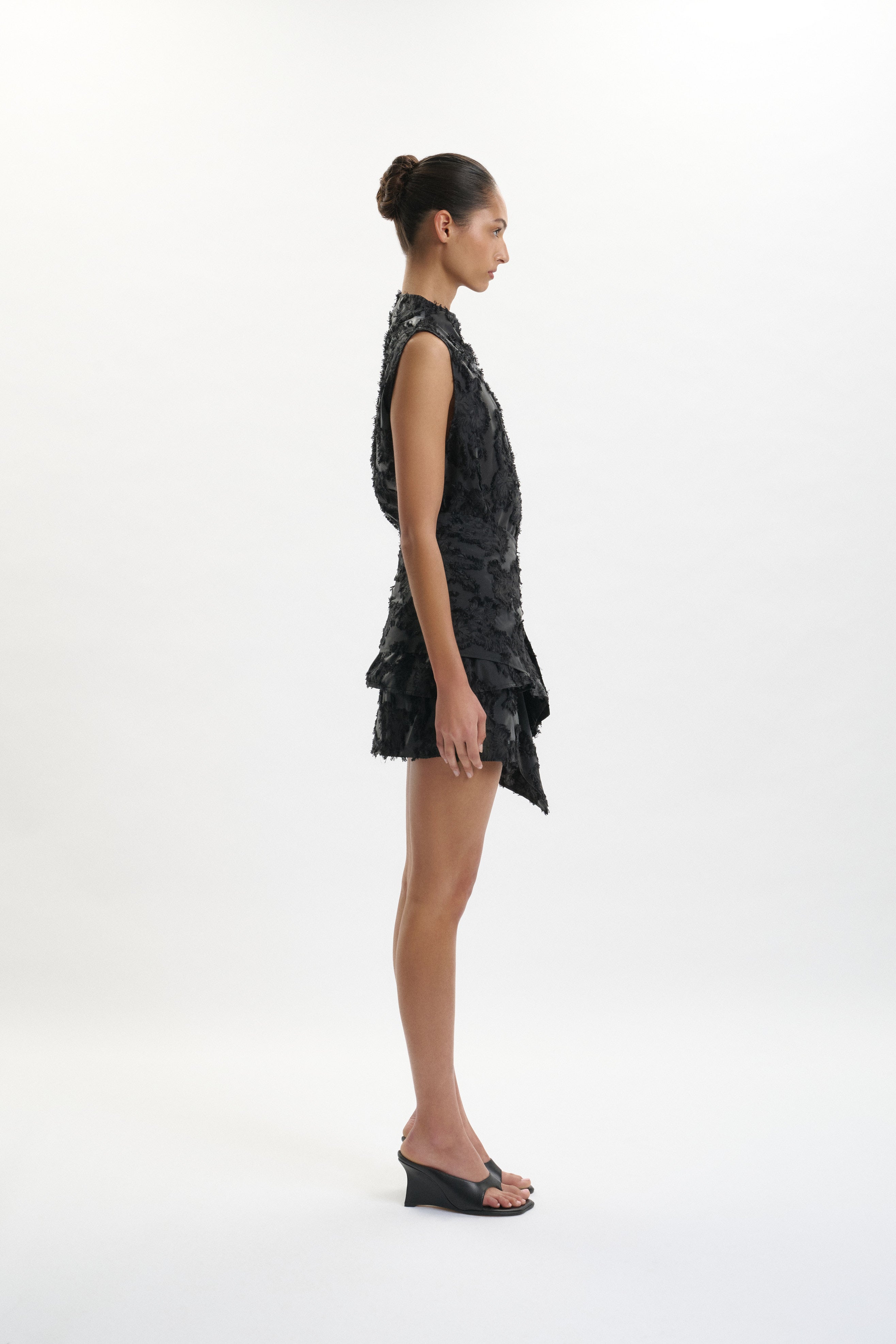 Heather Top | Black