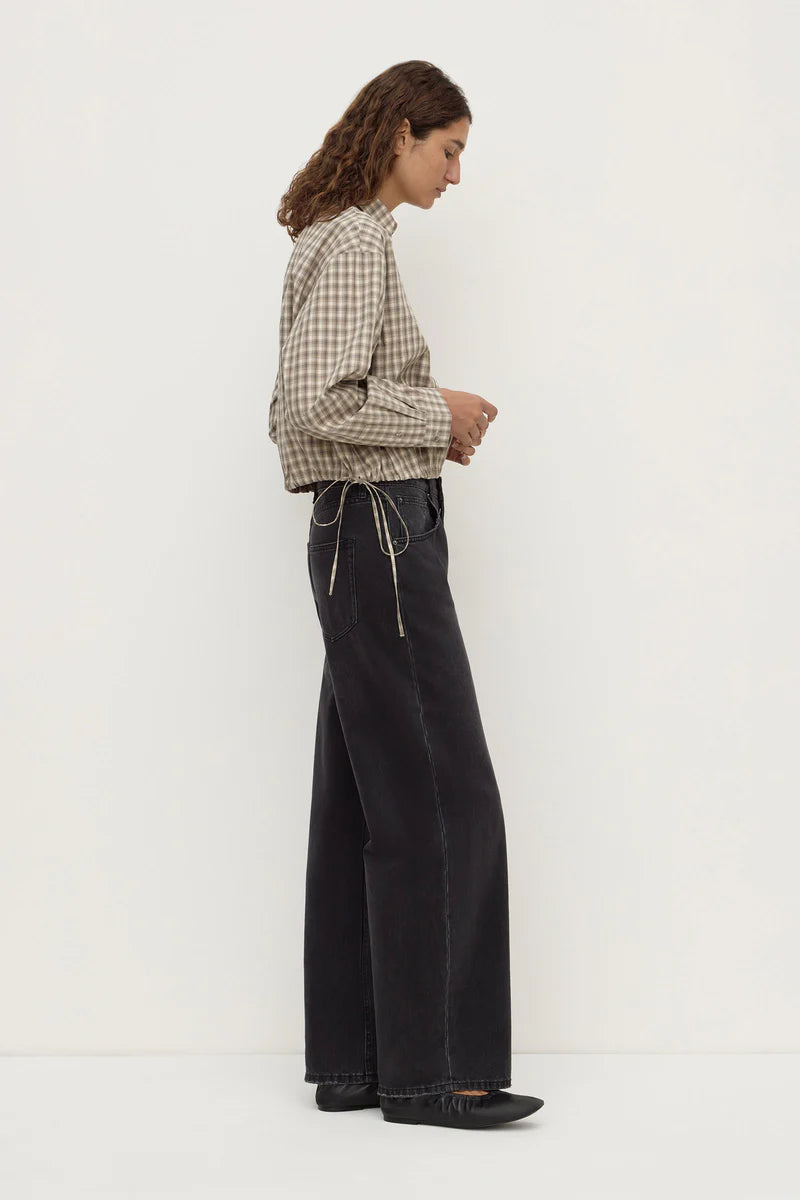 Eddie Check Shirt | White/Grey