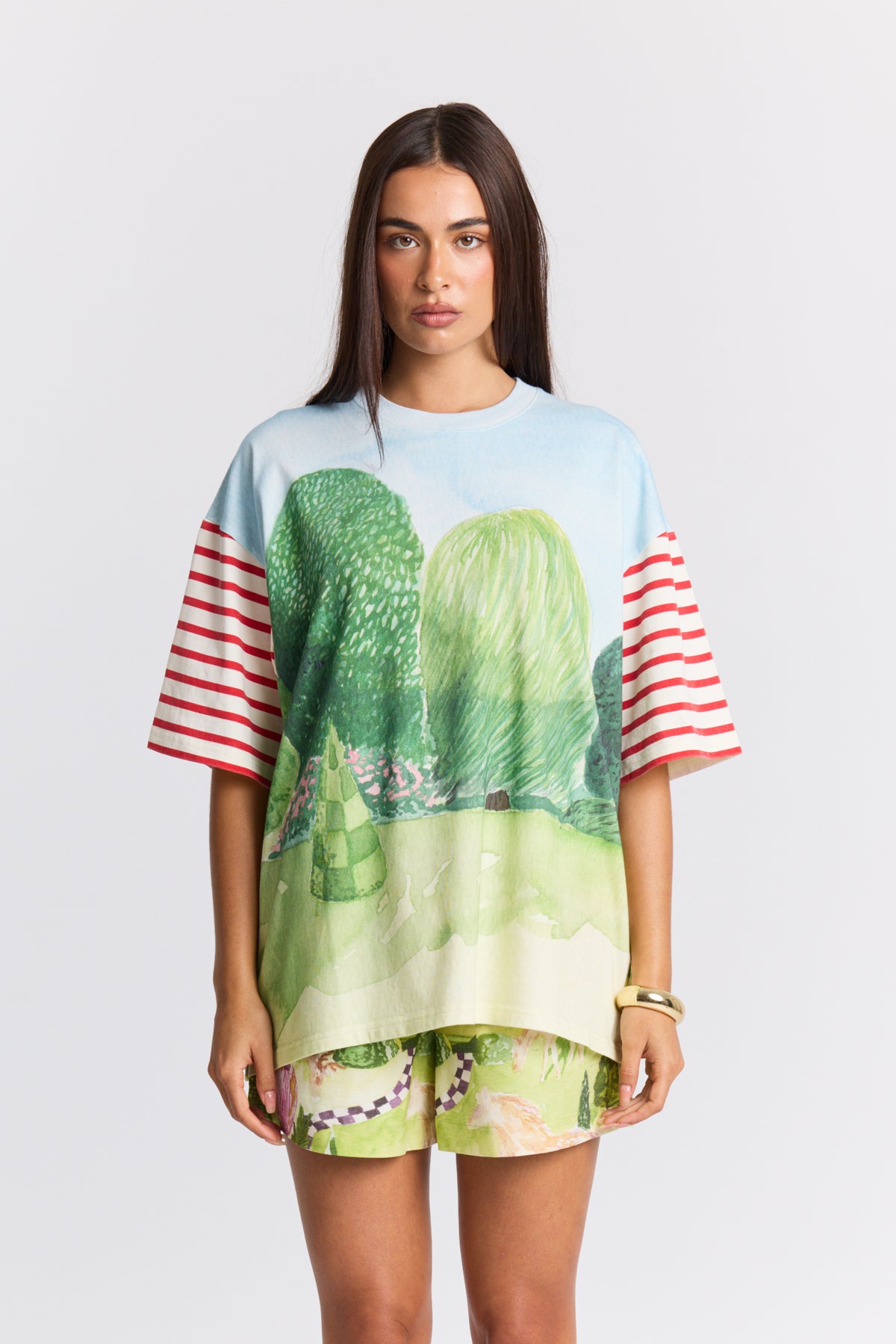Gardenia Oversized Tee