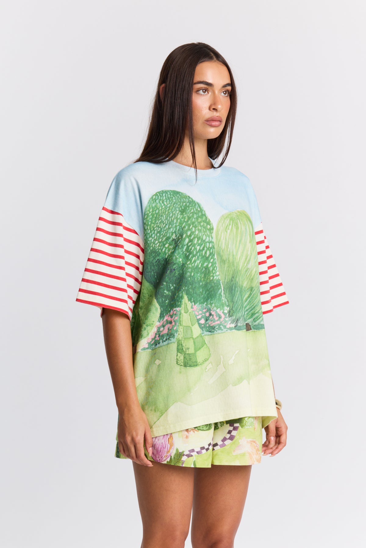Gardenia Oversized Tee