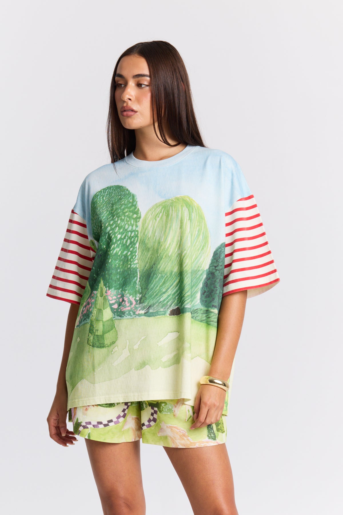 Gardenia Oversized Tee