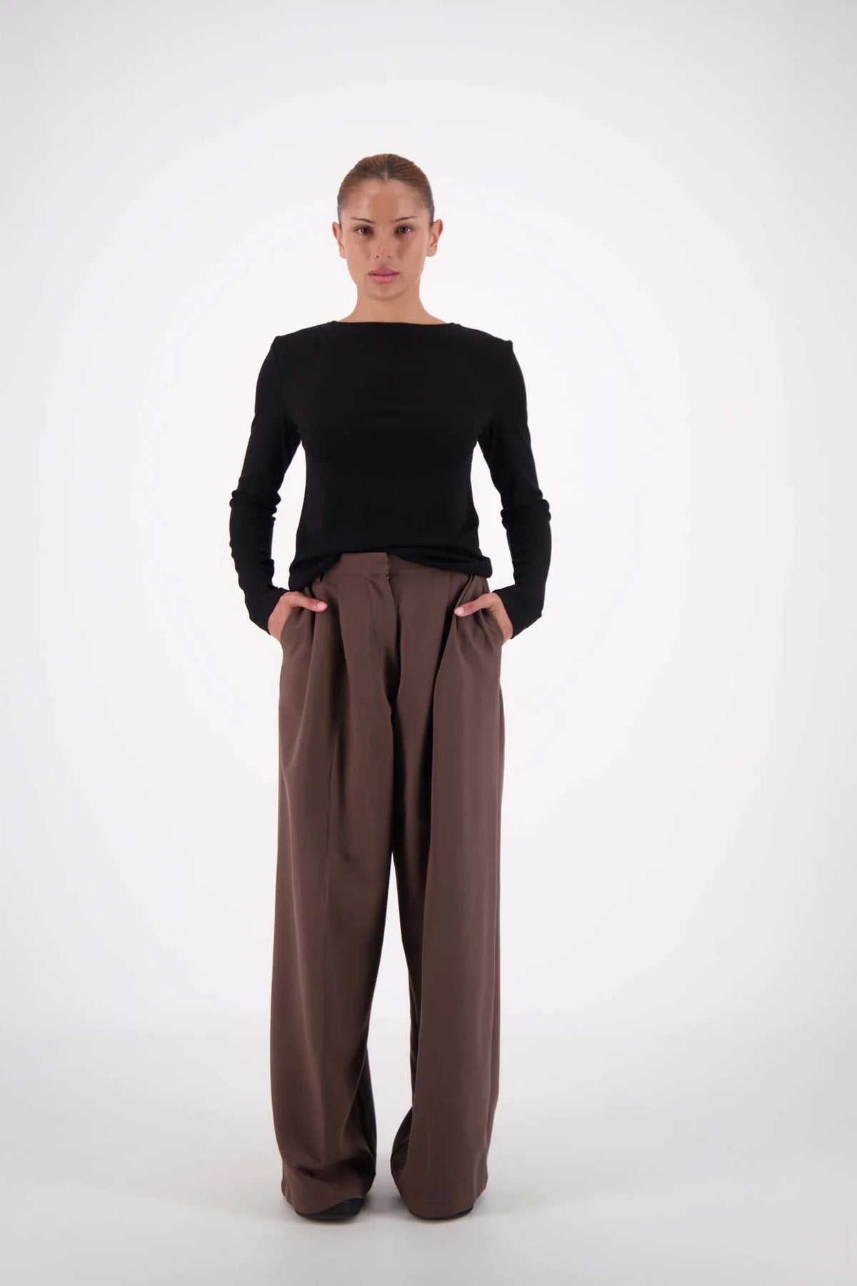 Gigi Trouser | Taupe