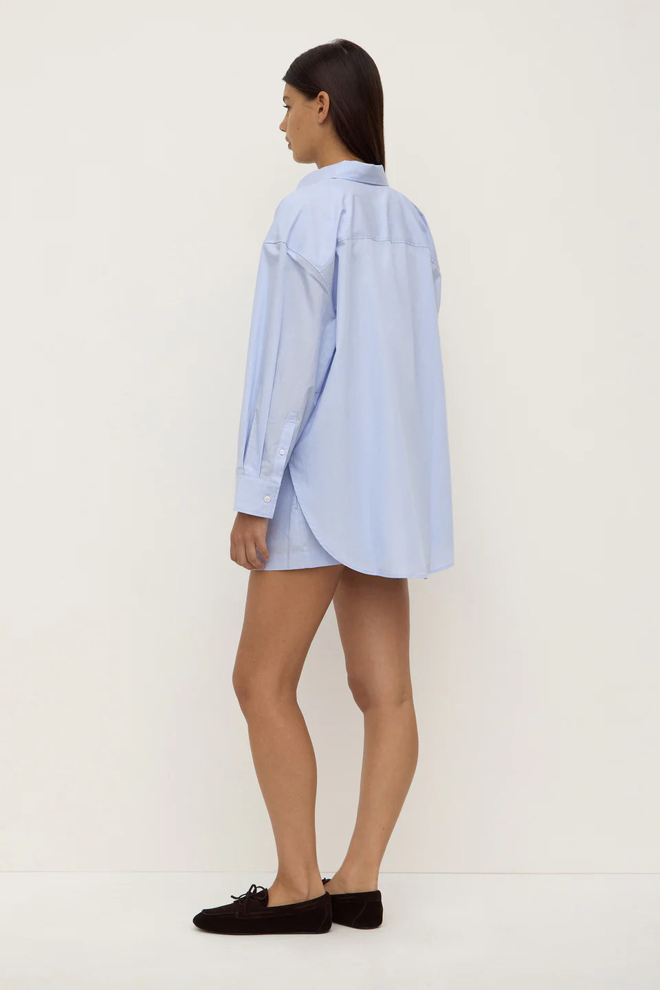 Havana Stripe Poplin Shirt | Blue / White Stripe