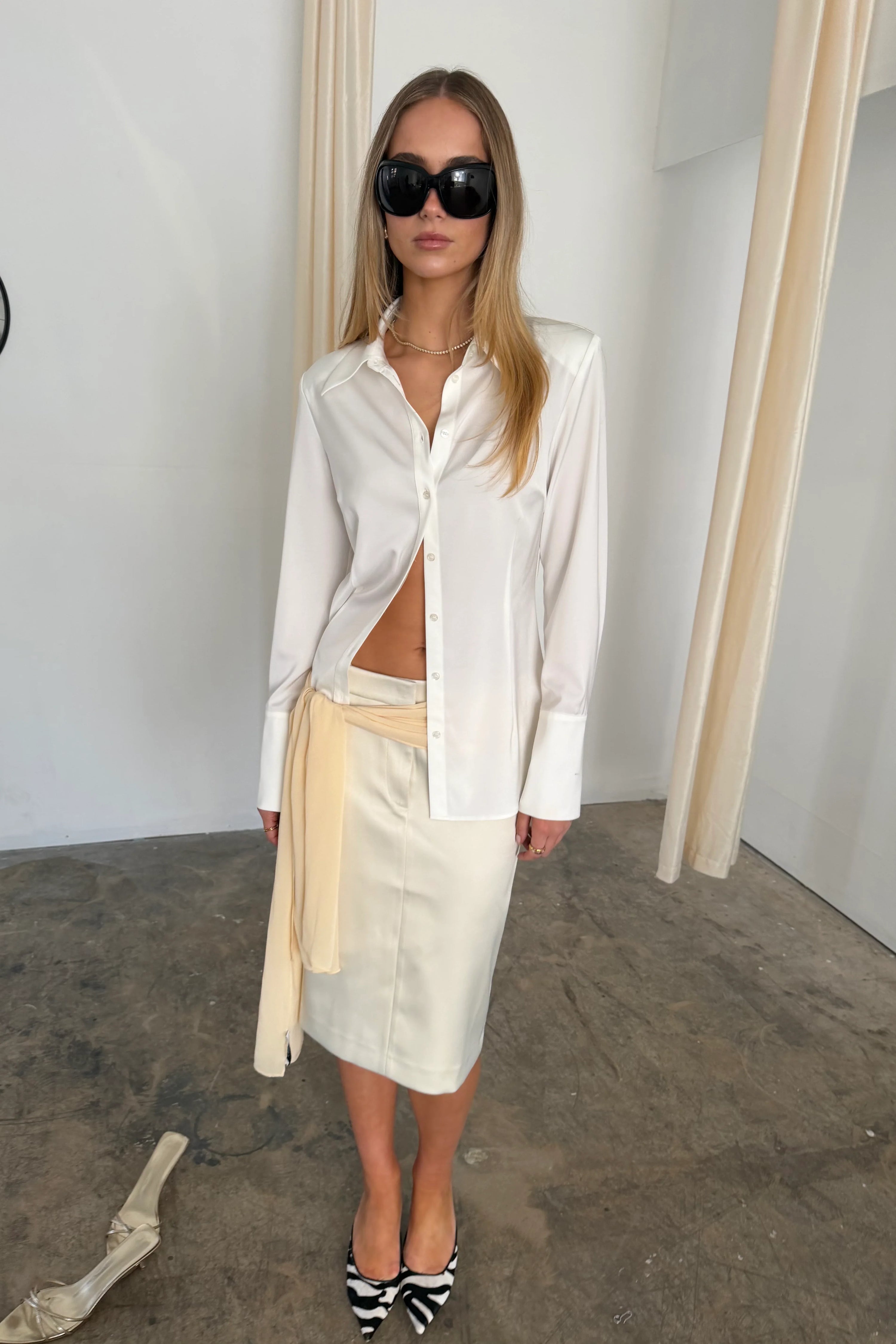 Structured Shirt | White