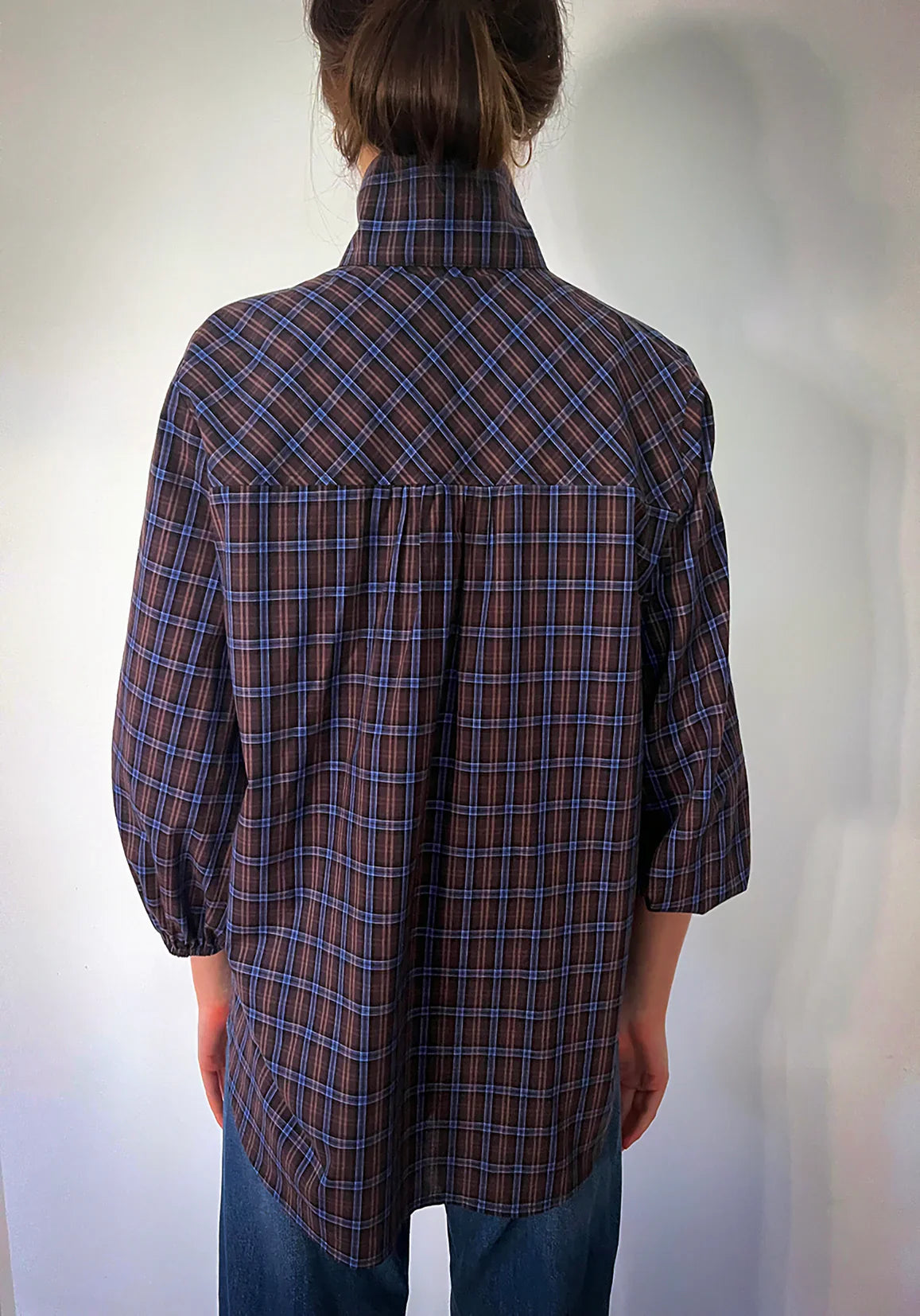 Le Bomber Shirt | Yarn Dye Check