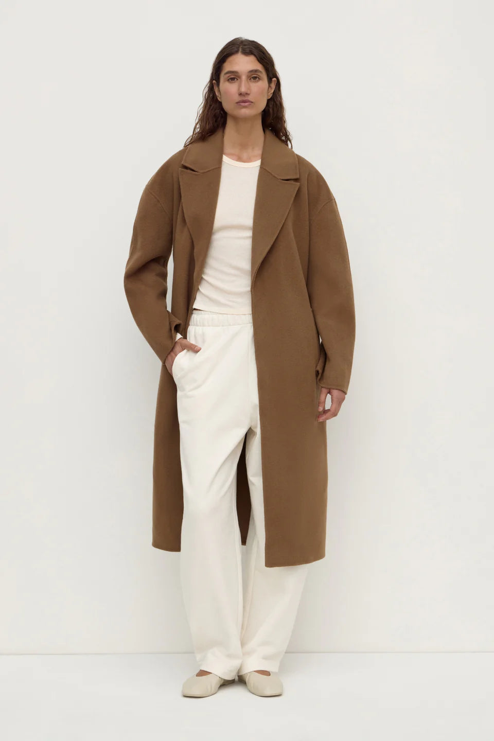 Ivy Wool Coat | Oak