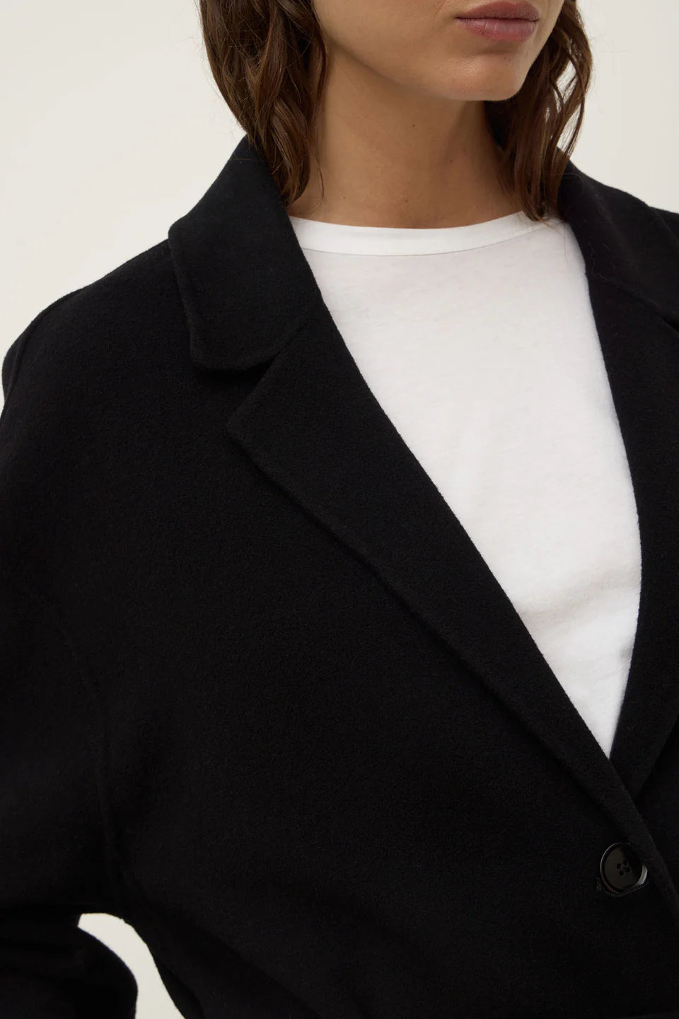 Jenna Wool Jacket | Black