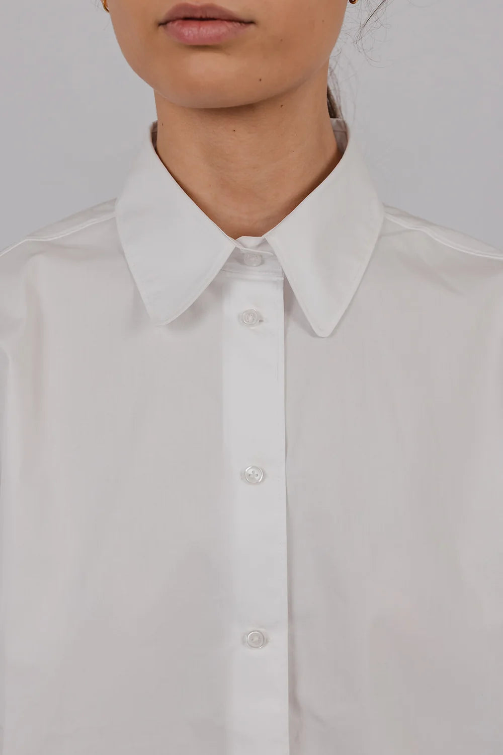 Jill Short Sleeve Shirt | White