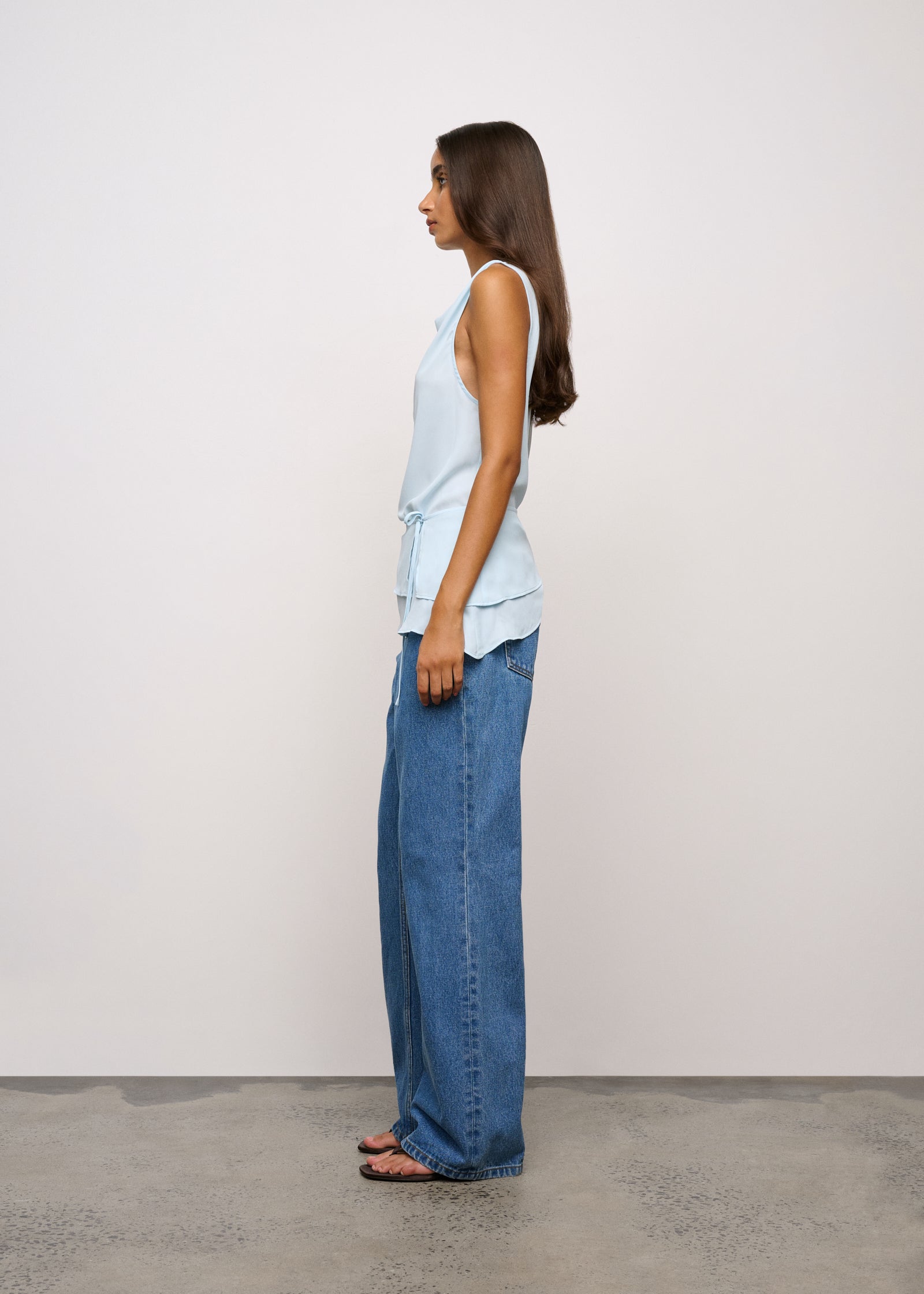 Lennon Top | Ice Blue