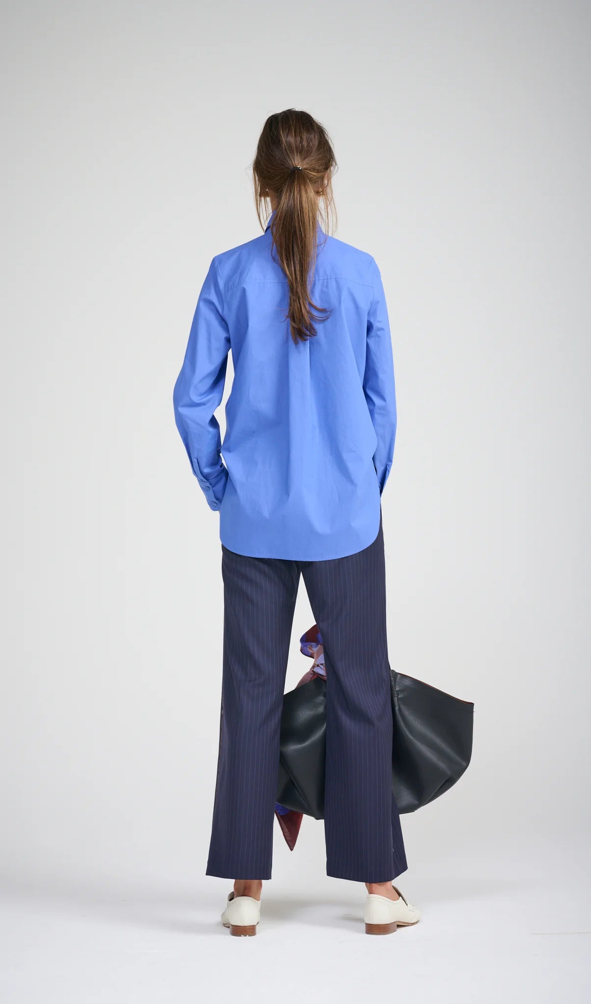 Le Frill Shirt | Cobalt