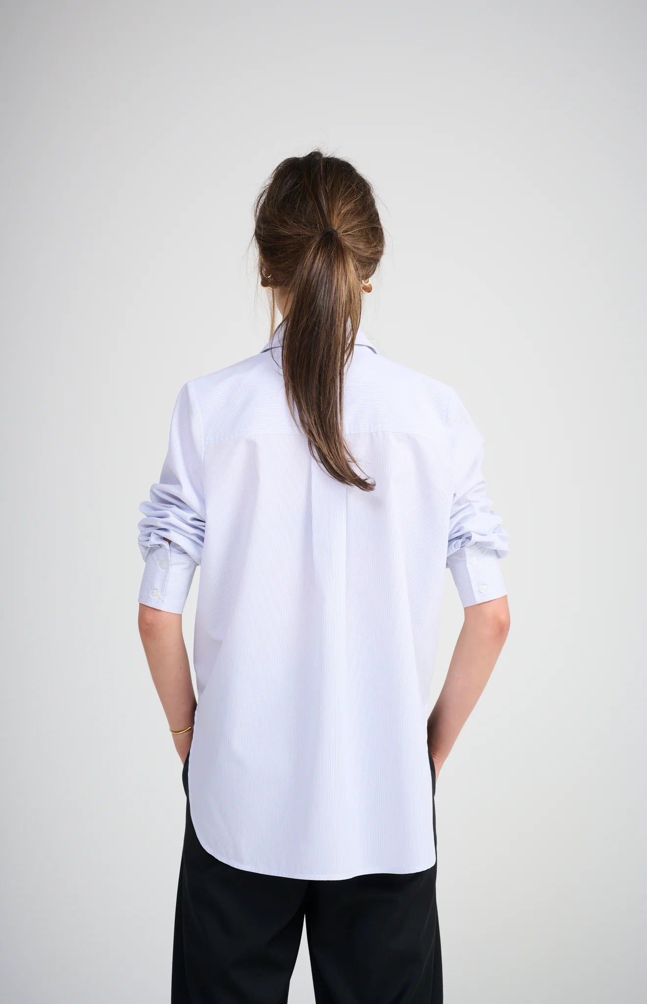 Le Frill Shirt | Pinstripe