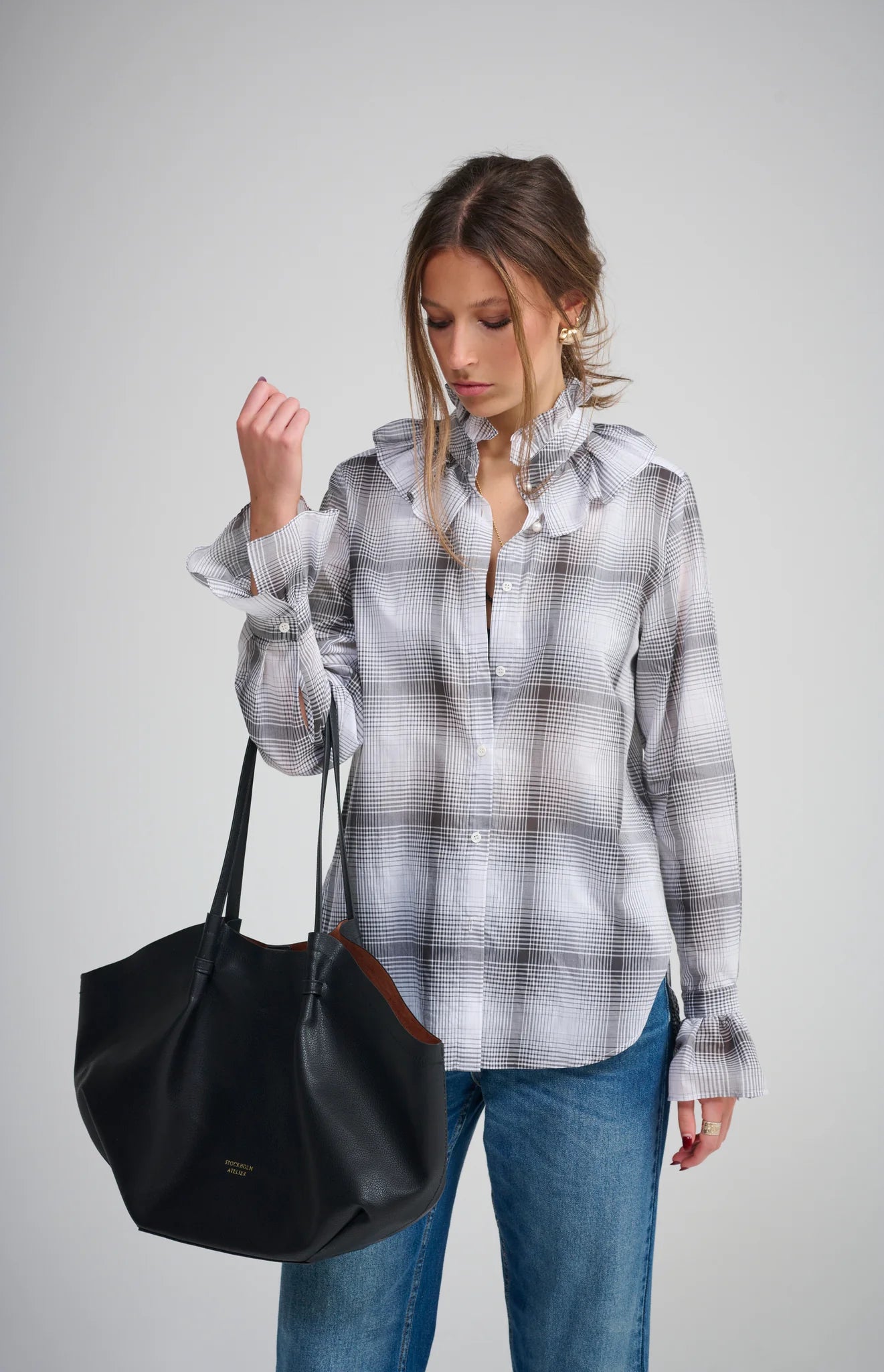 L'Atelier Shirt | Japanese Jacquard Check