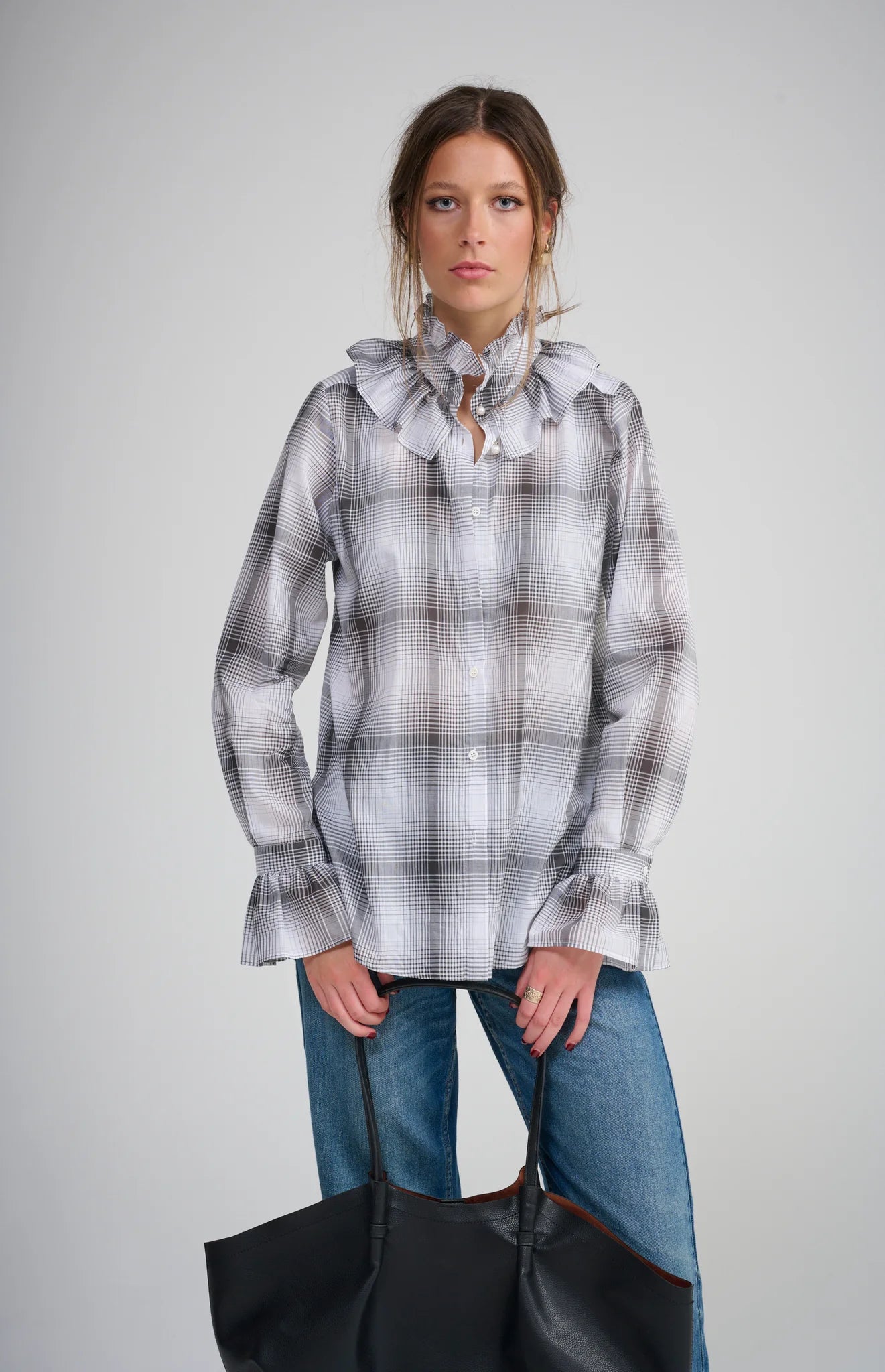 L'Atelier Shirt | Japanese Jacquard Check