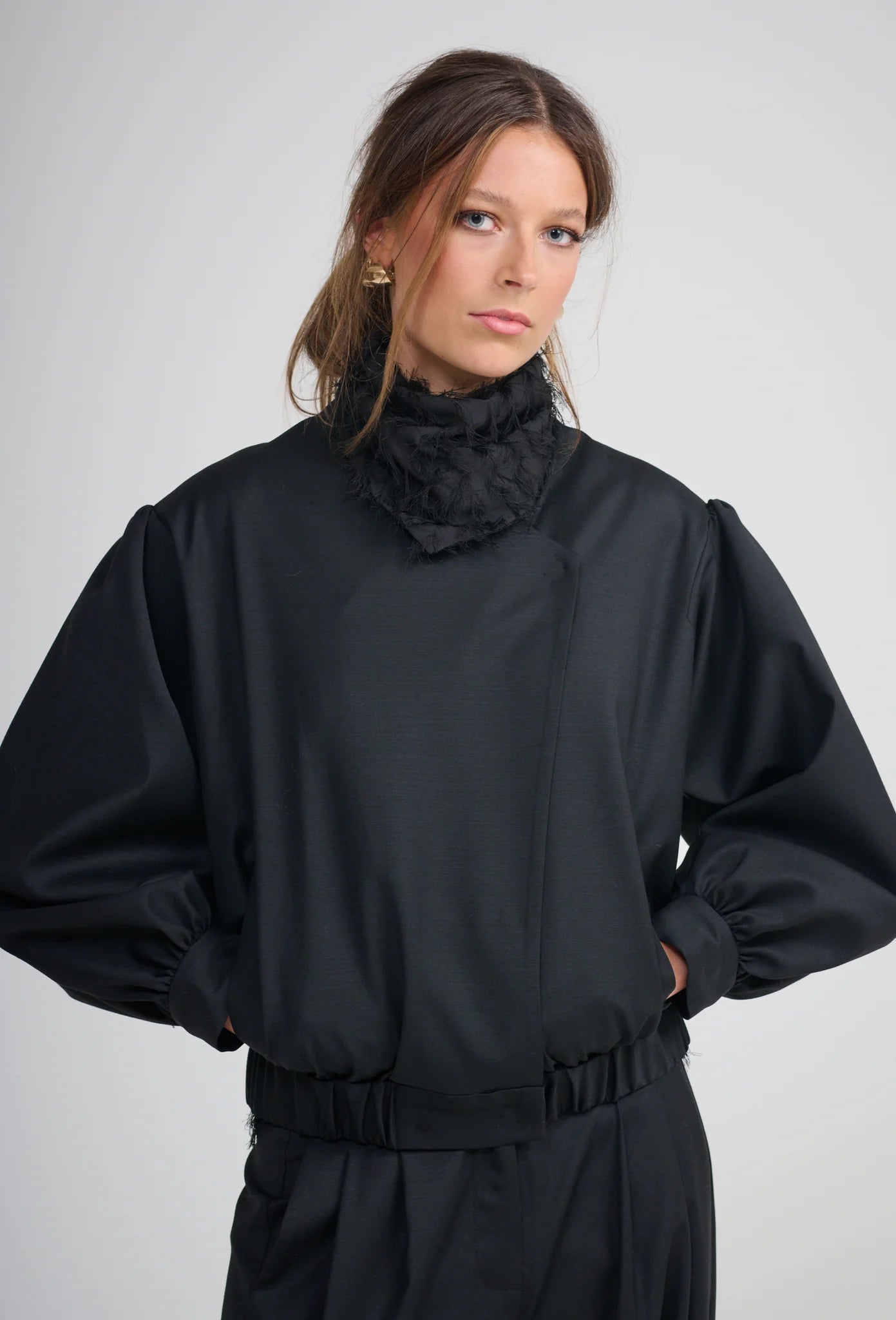 L'Atelier Jacket Pure Wool | Noir