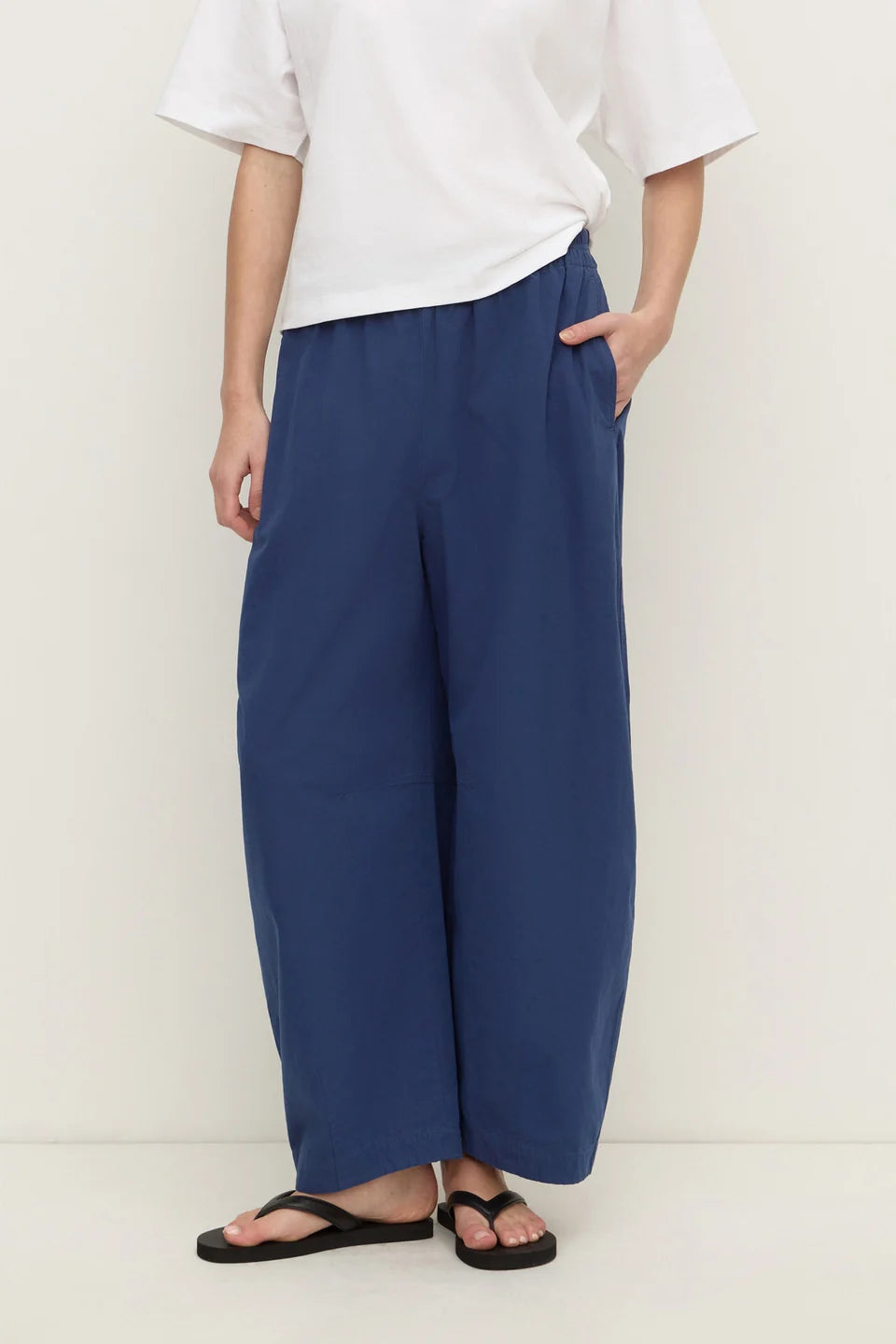 Lola Barrel Pant | Imperial Blue
