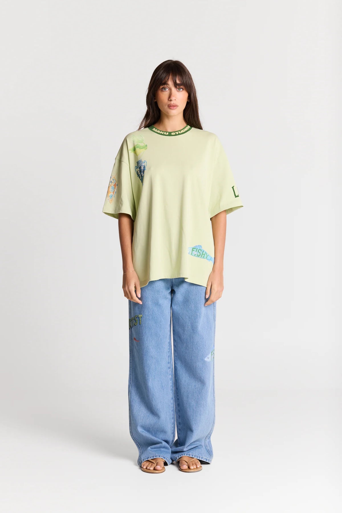 Tattoo Studio Oversized Tee