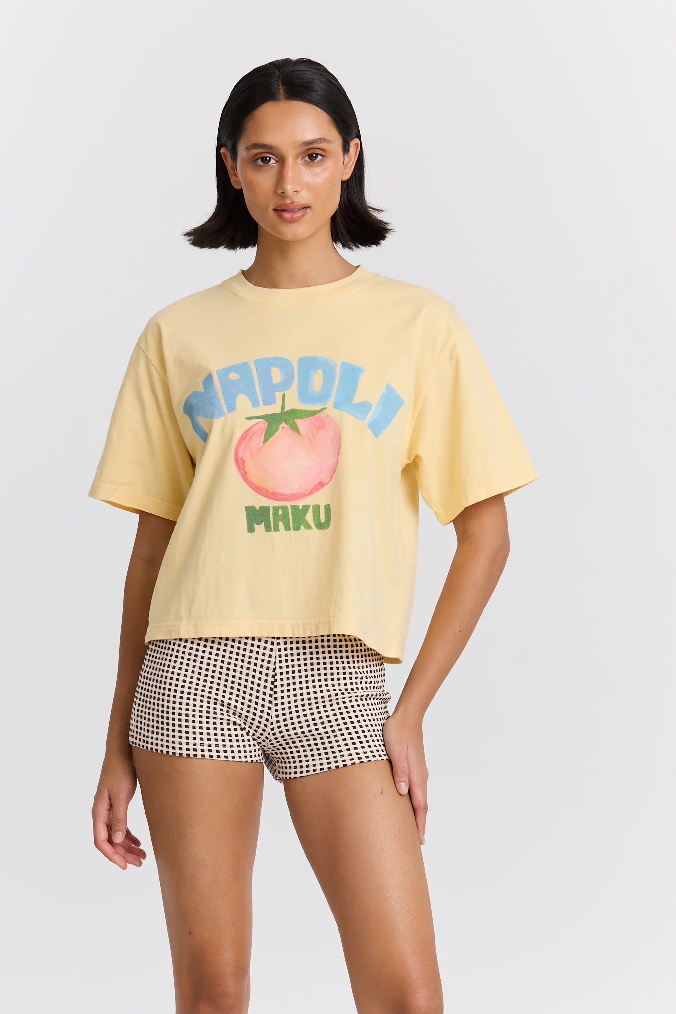 Napoli Boxy Crop Tee
