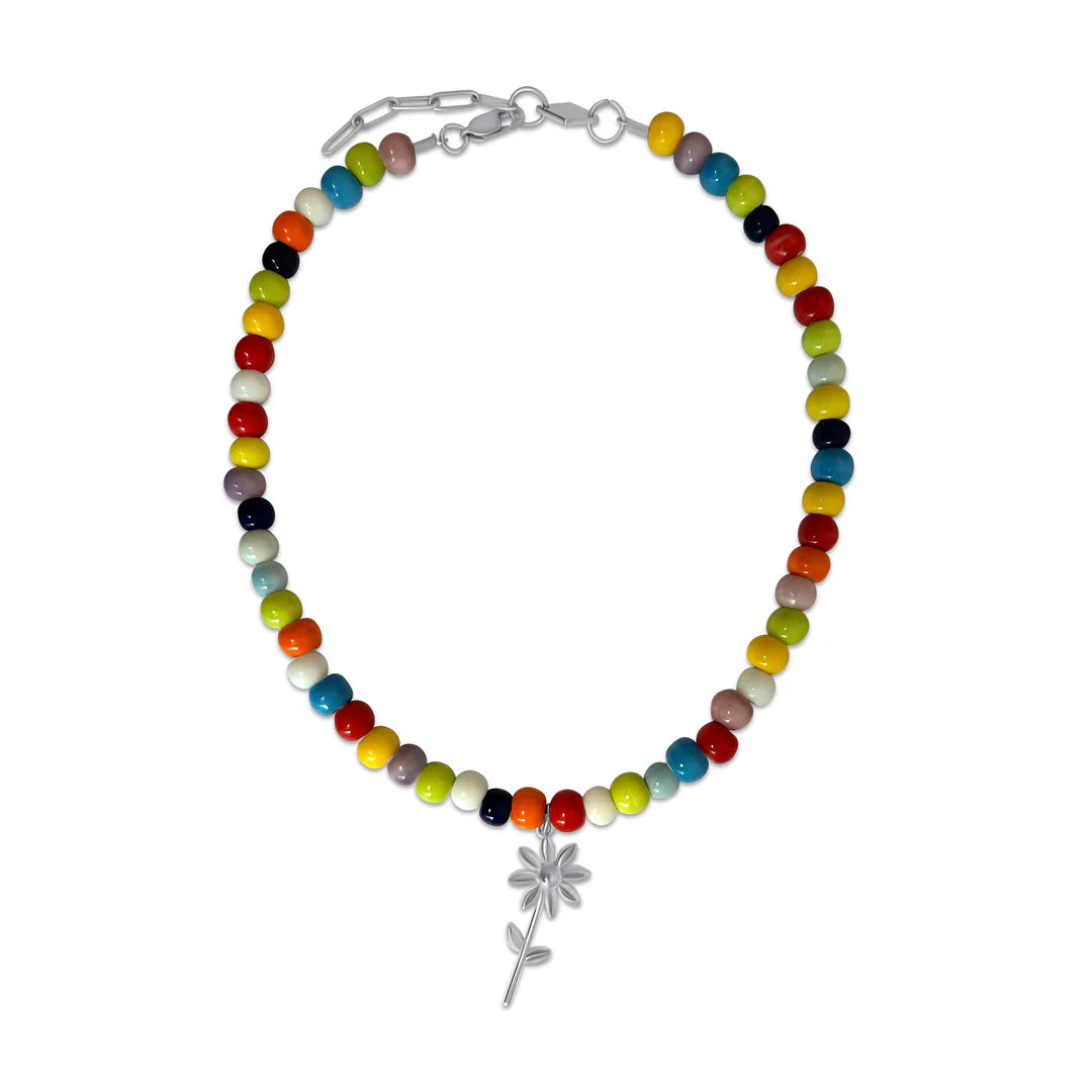 Maia Necklace | Silver