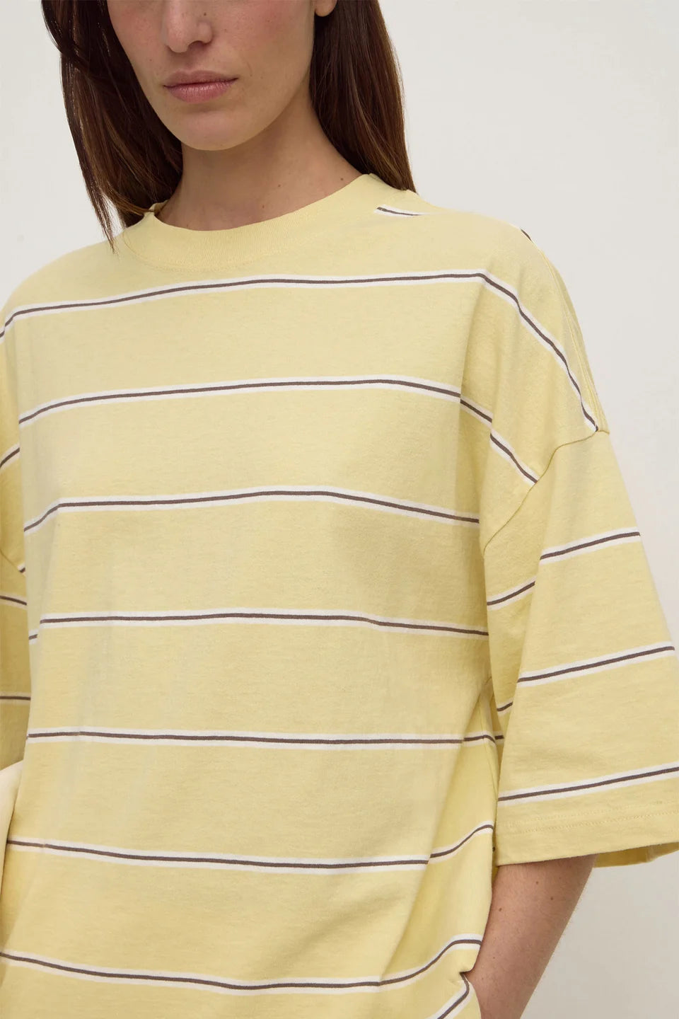 Nora Stripe Oversized Tee | Rind Stripe