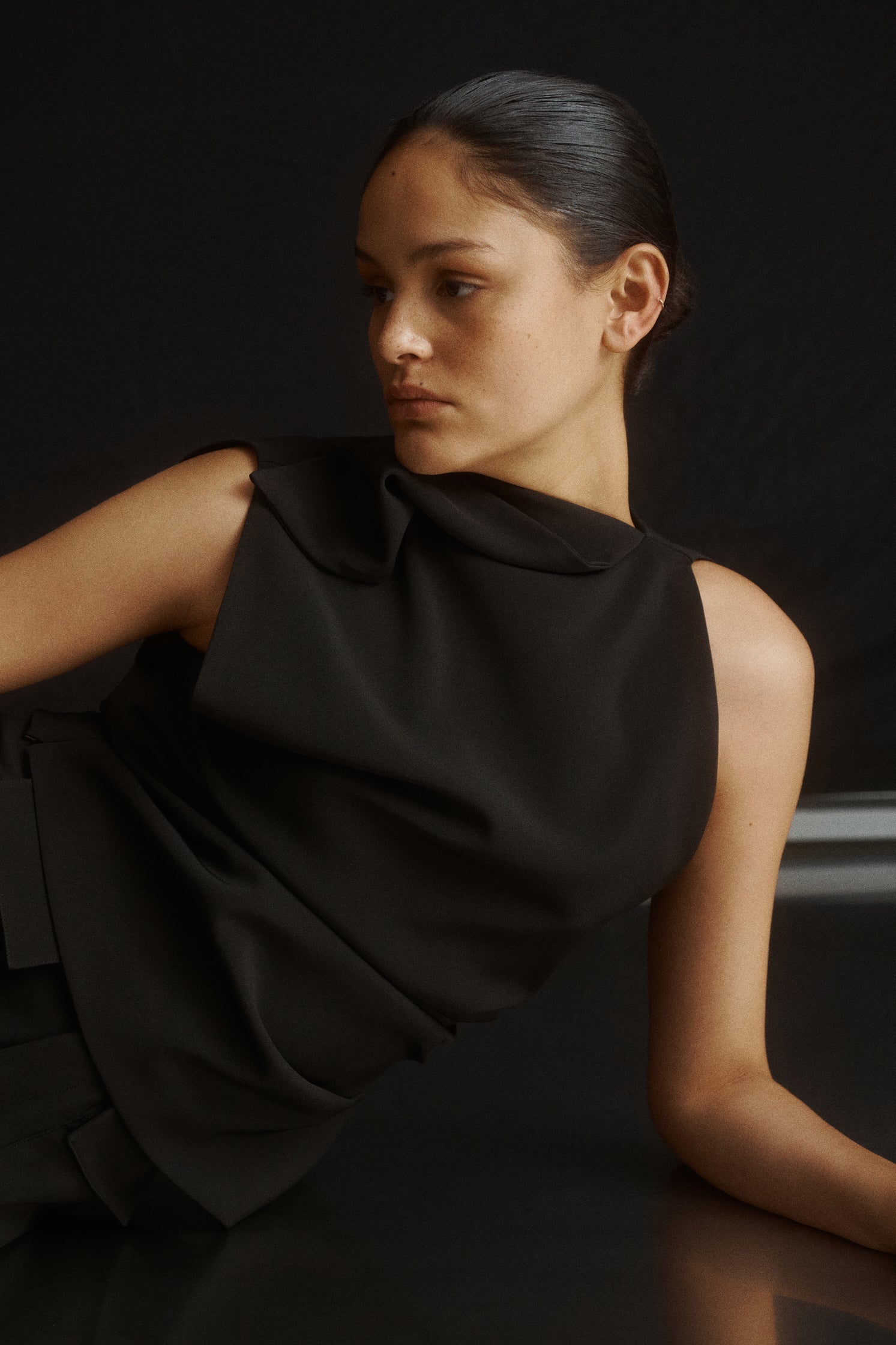 Luca Top | Black