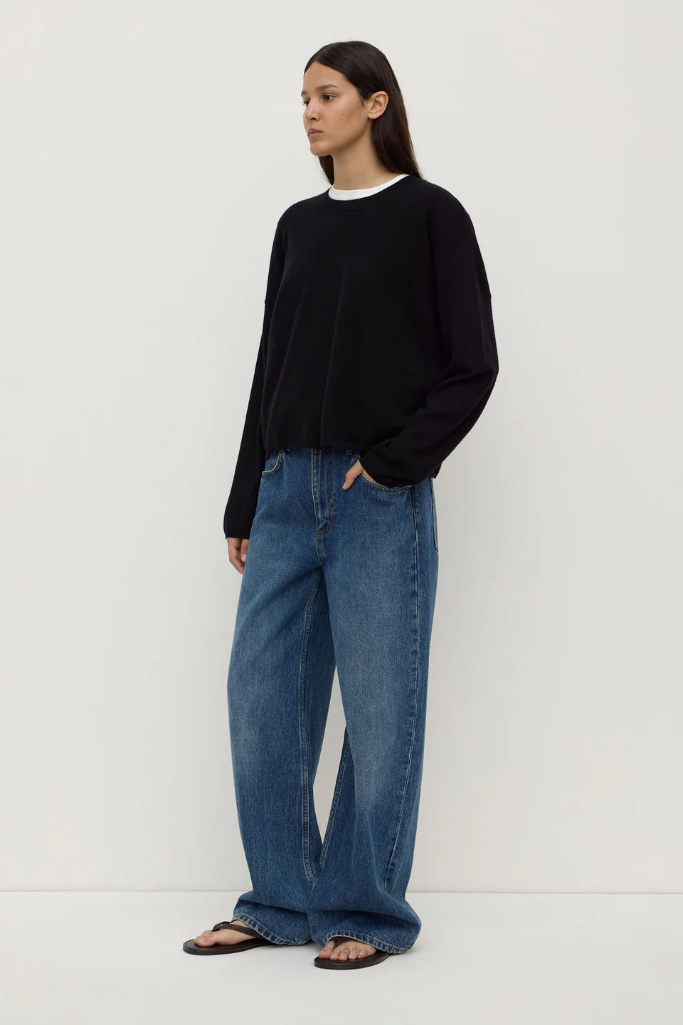Odelle Cashmere Knit | Black