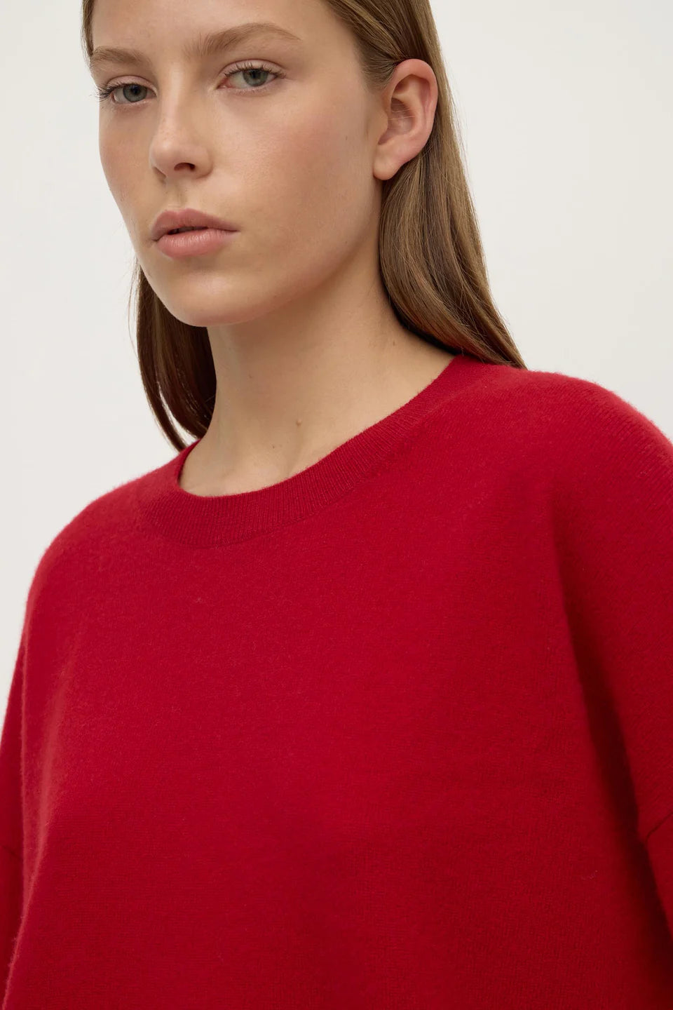 Odelle Cashmere Knit | Red