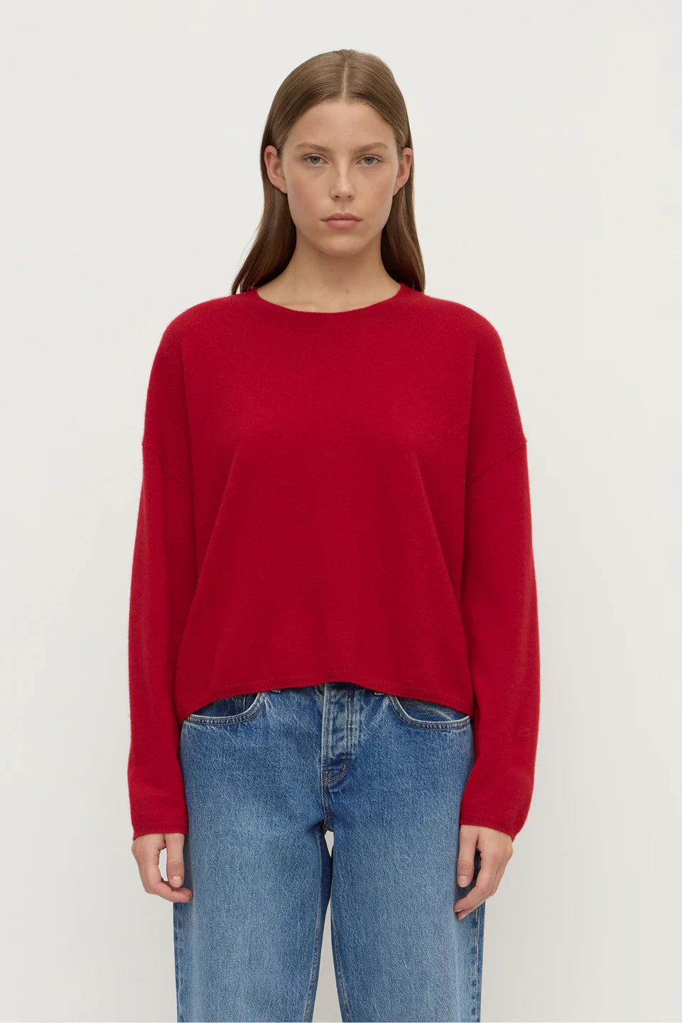 Odelle Cashmere Knit | Red