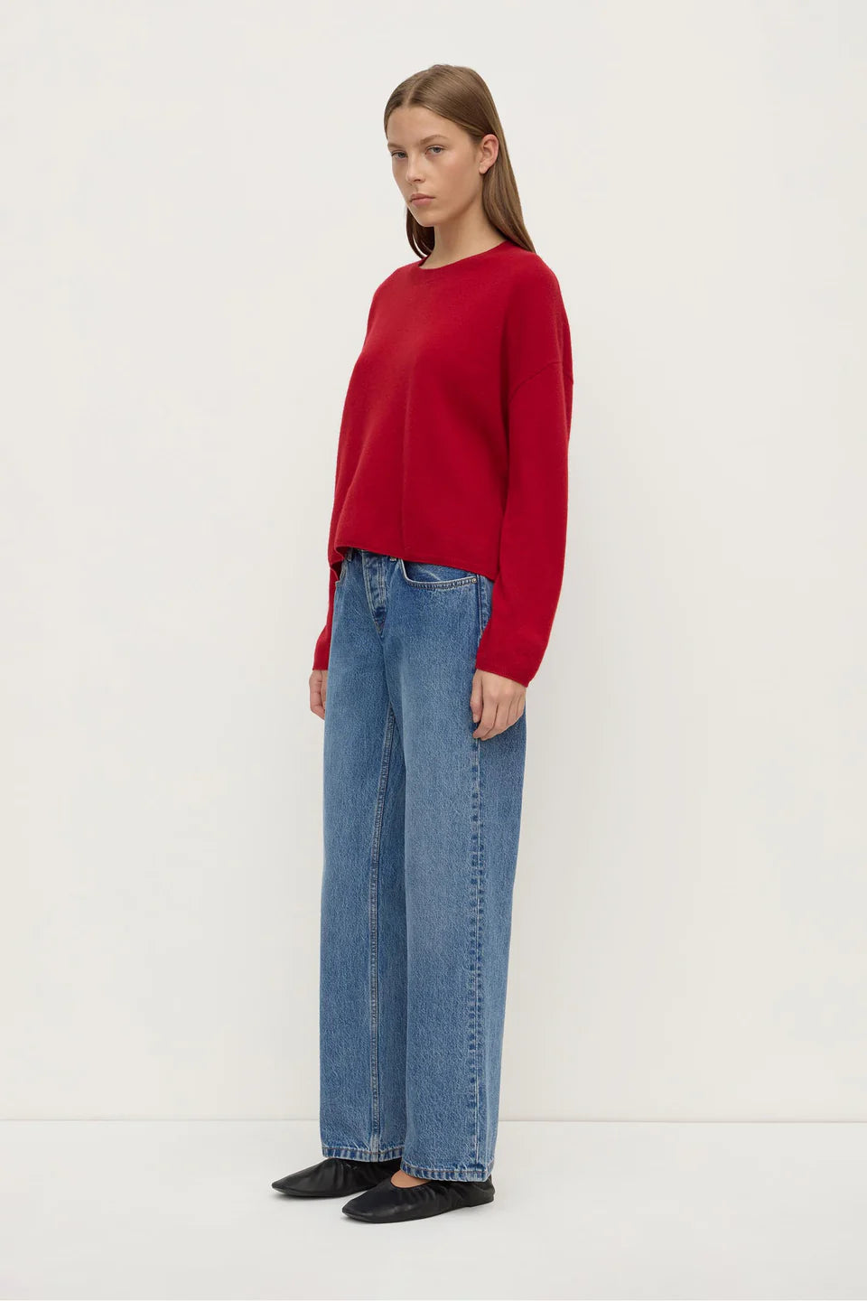 Odelle Cashmere Knit | Red