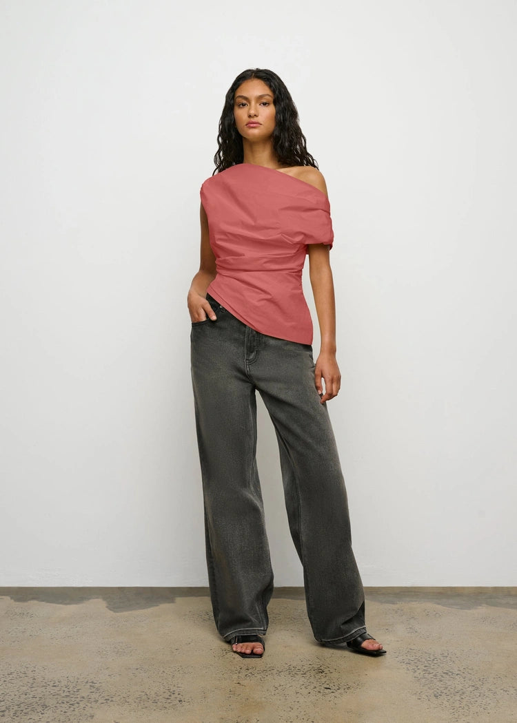 Pallas Top | Washed Red