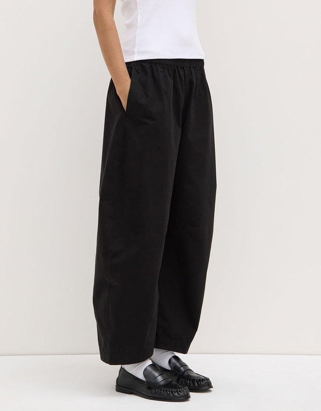 Lola Barrel Pant | Black