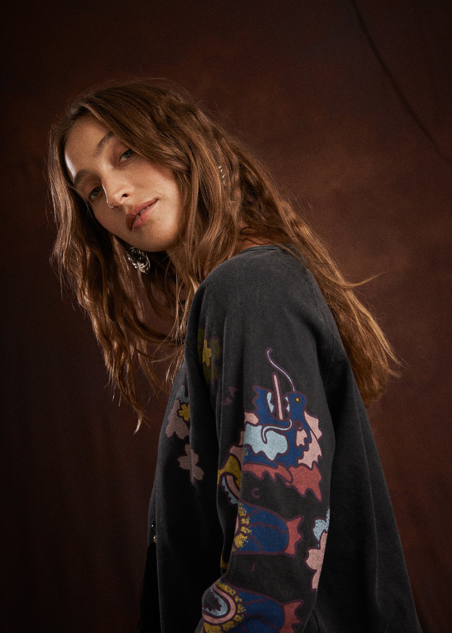 Petalo Raw Long Sleeve Tee
