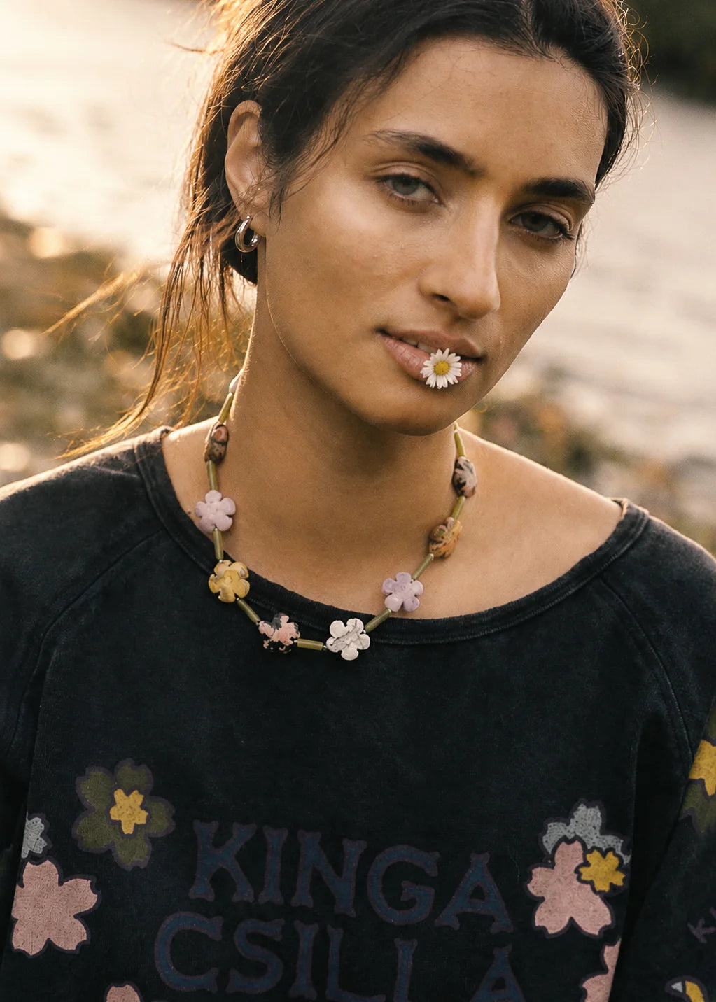 Petalo Raw Long Sleeve Tee