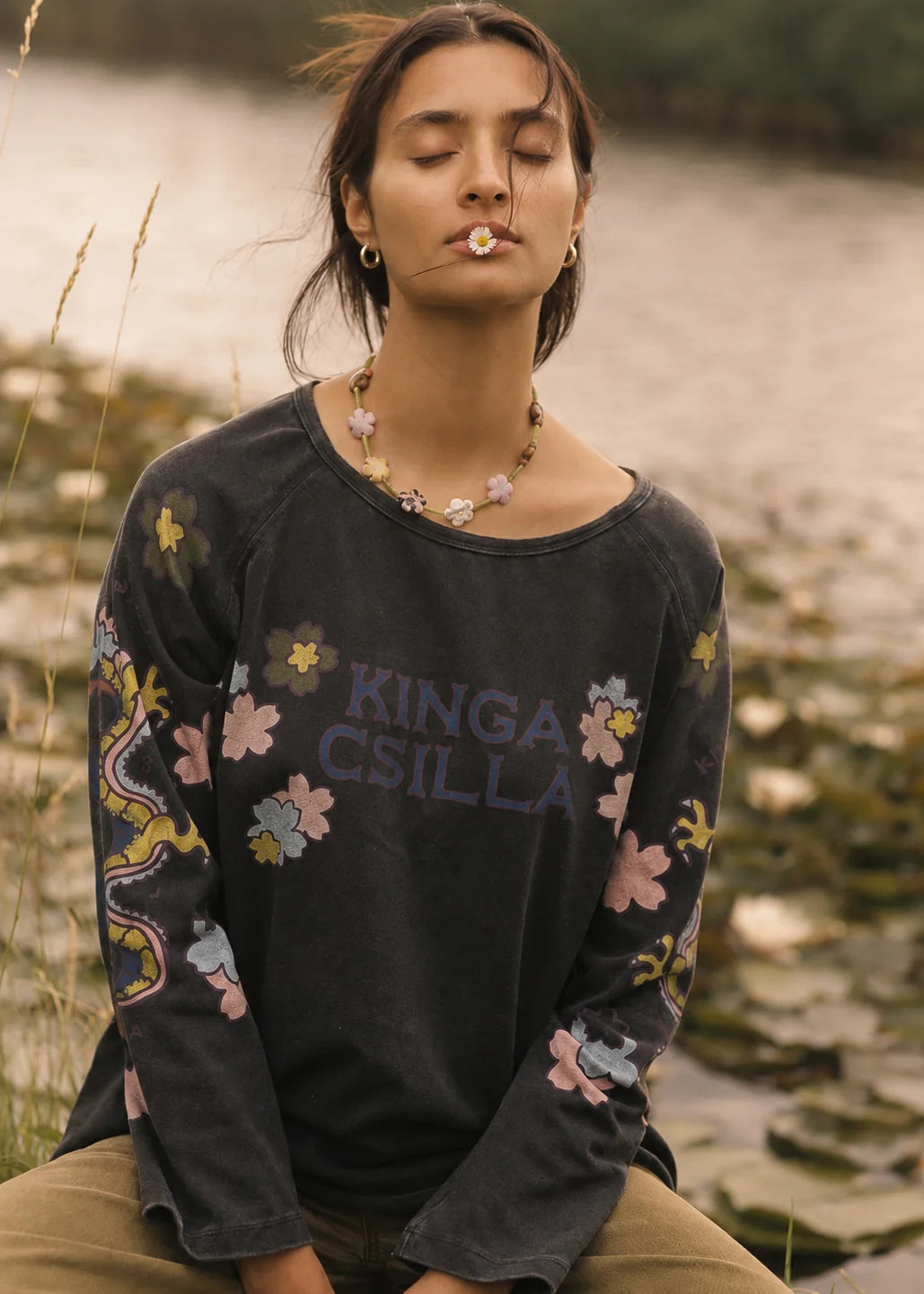 Petalo Raw Long Sleeve Tee