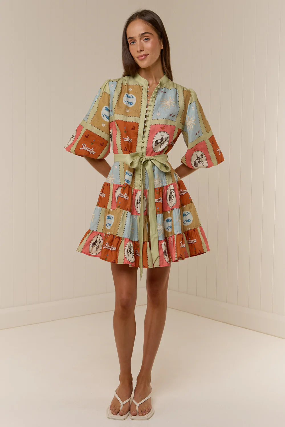 Ruba Mini Dress | Maya Tile