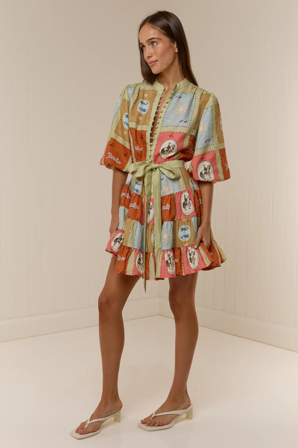 Ruba Mini Dress | Maya Tile