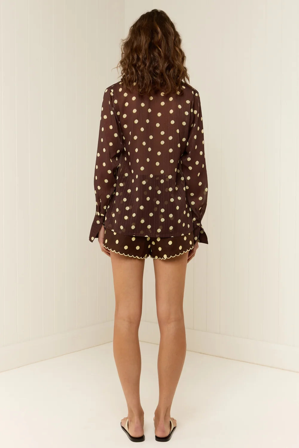 Harlow Shirt | Giallo Pois
