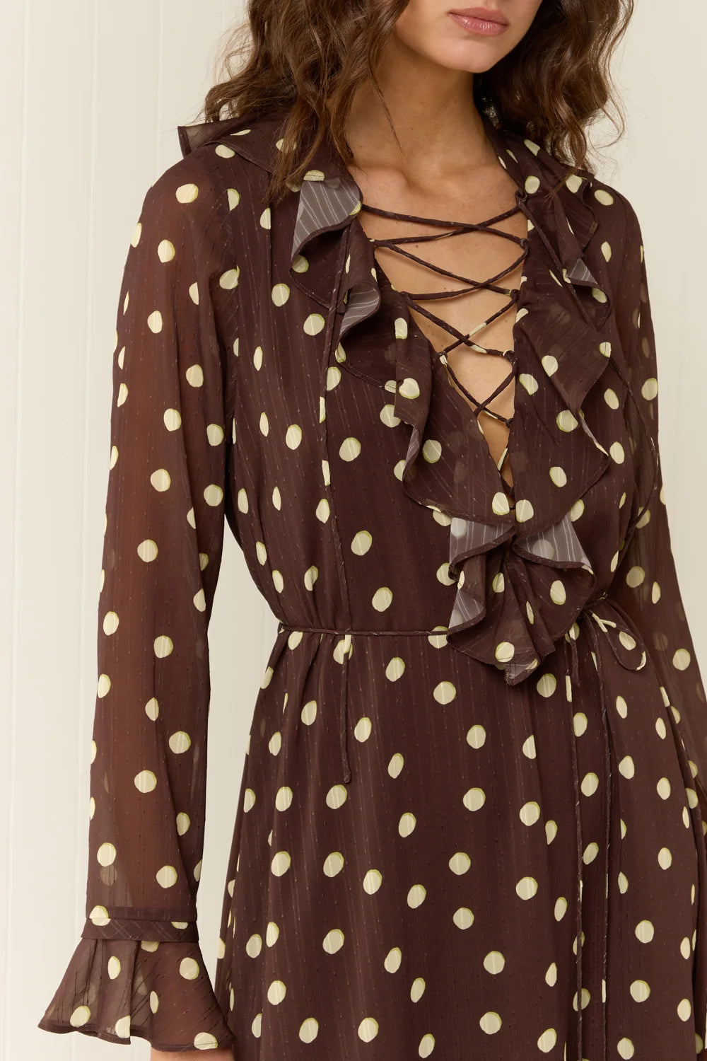 Eddy Dress | Giallo Pois