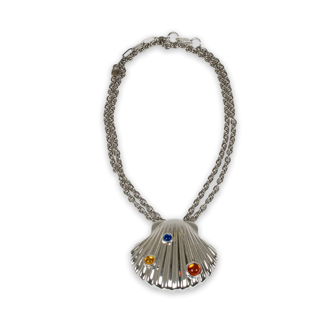 Petra Necklace | Silver