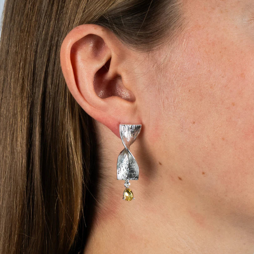 Sundrop Earrings | Silver