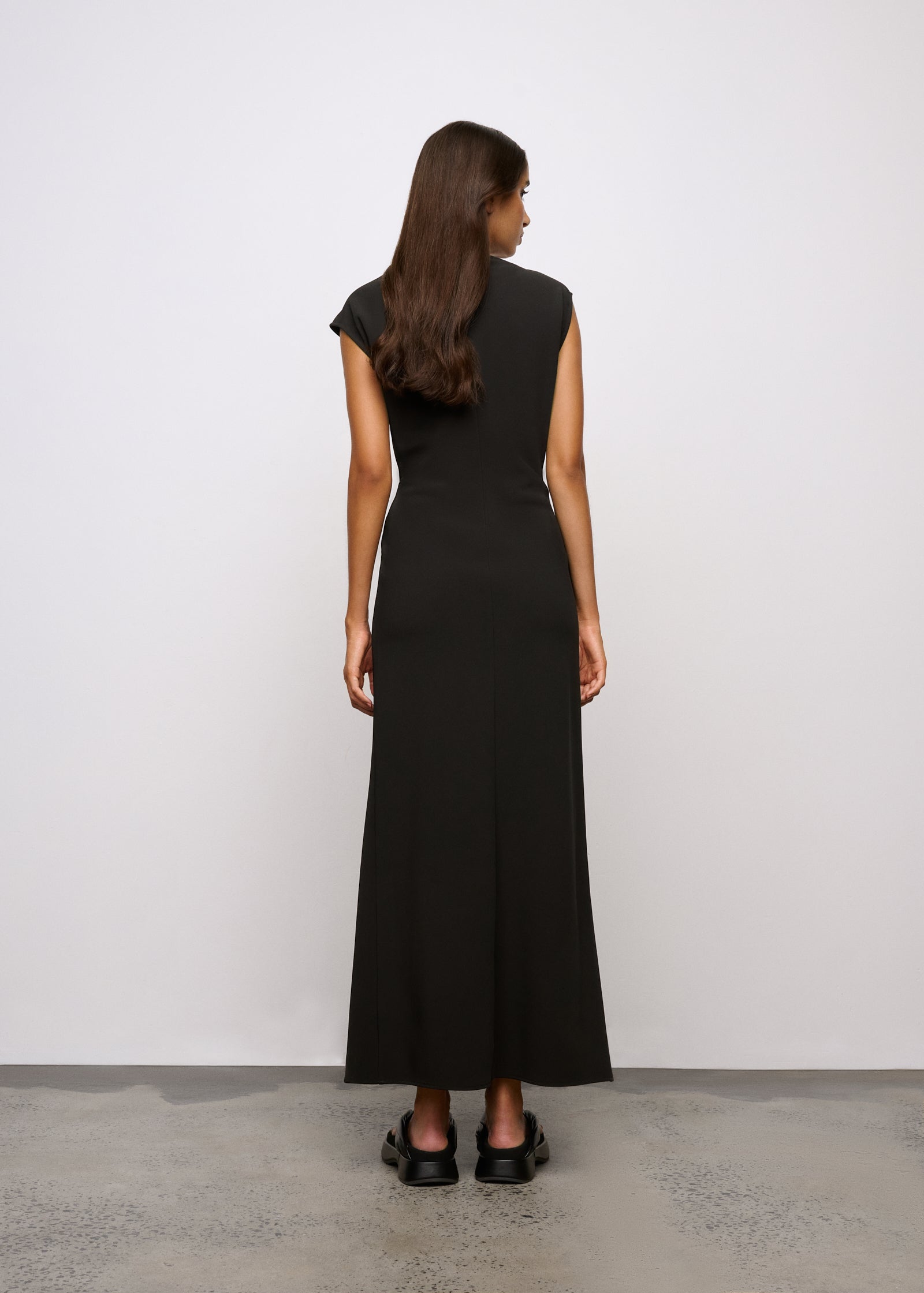 Raef Midi Dress | Black