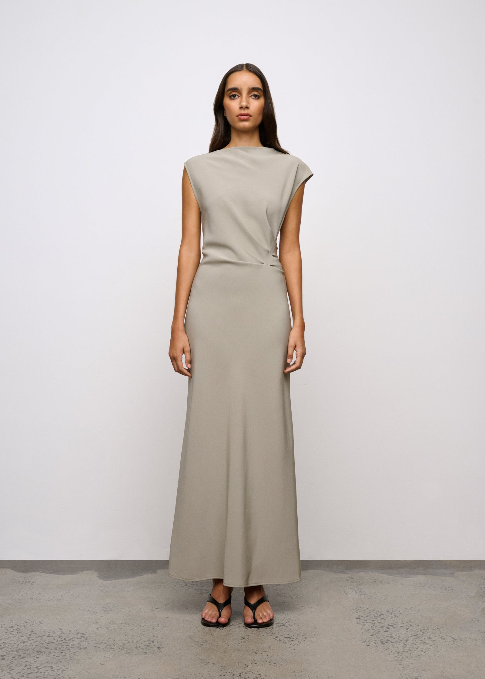 Raef Midi Dress | Olive