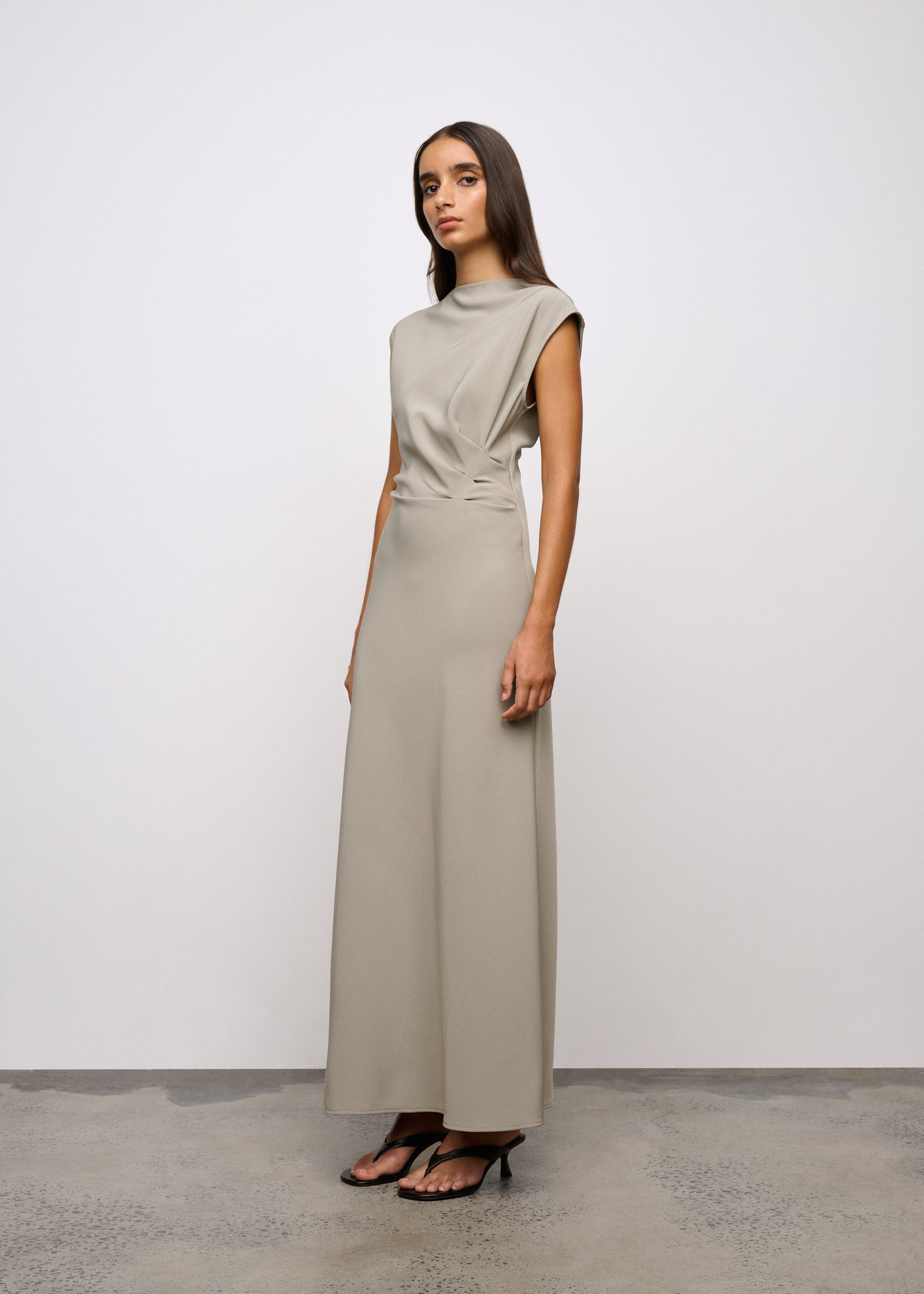 Raef Midi Dress | Olive