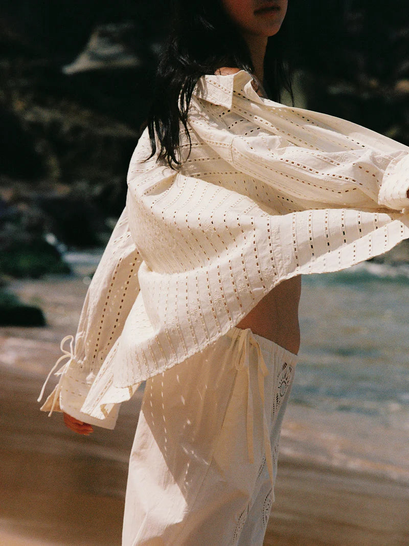 Riley Shirt | Ray Broderie