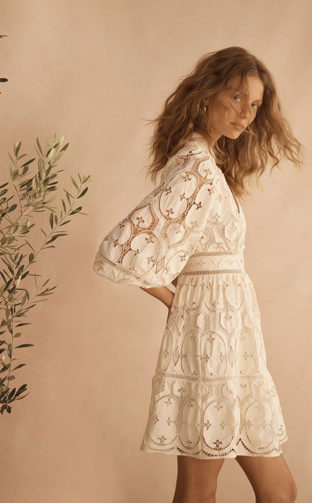 Reliquia Mini Blousson Dress