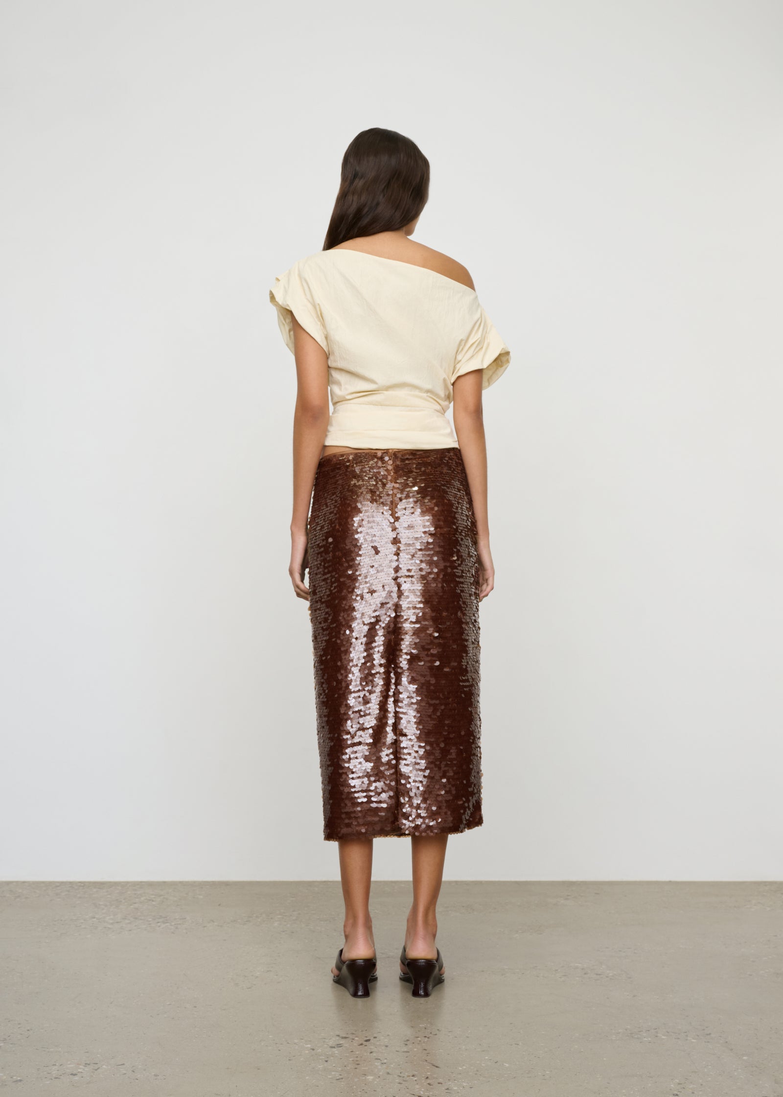 Kendall Skirt | Coffee