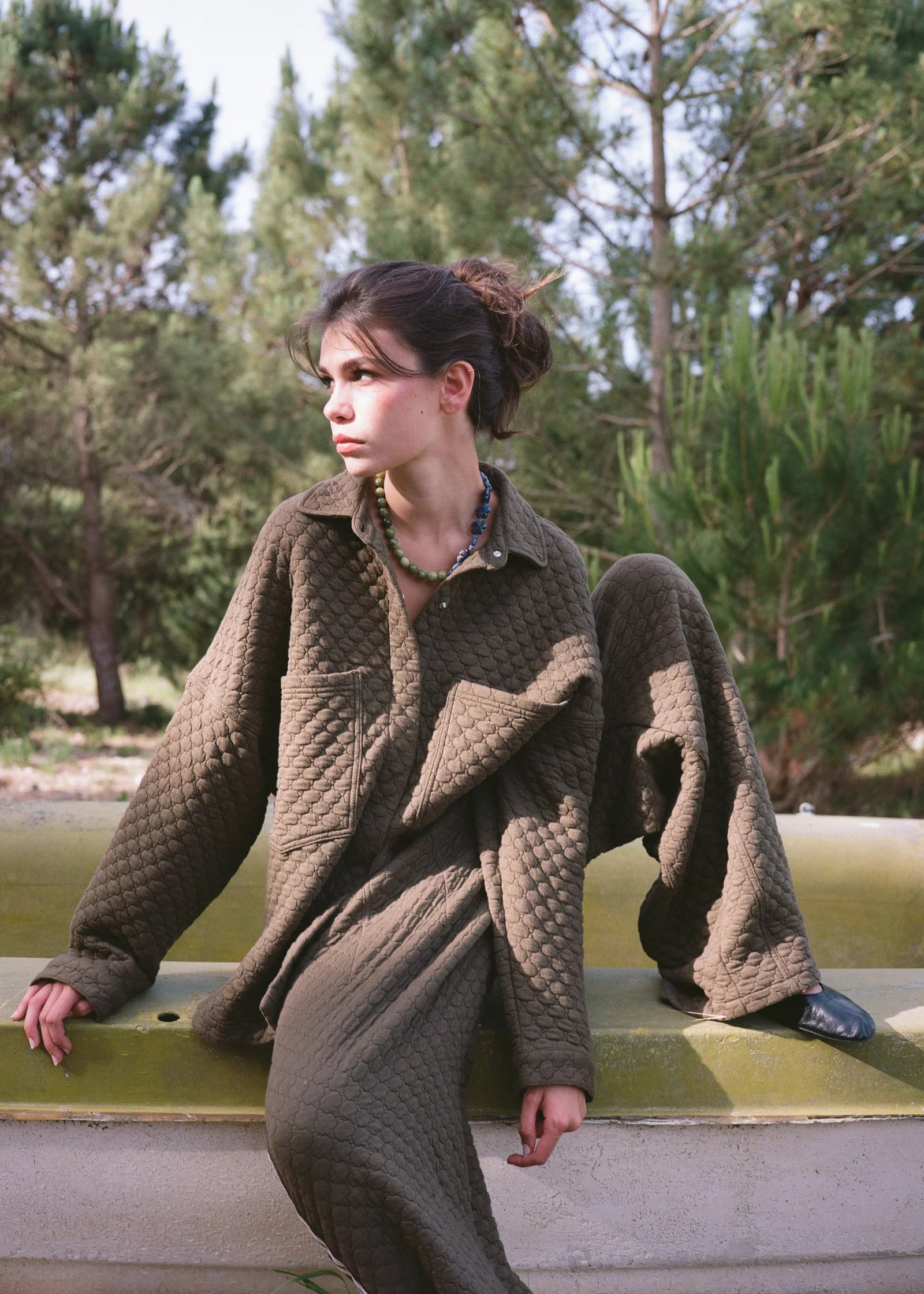 Sabbia Quilted Double Pocket Shirt